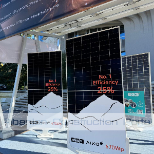 Panele fotovoltaike AIKO me 25 per qind me shume eficence Panele fotovoltaike AIKO me 25 per qind me shume eficence